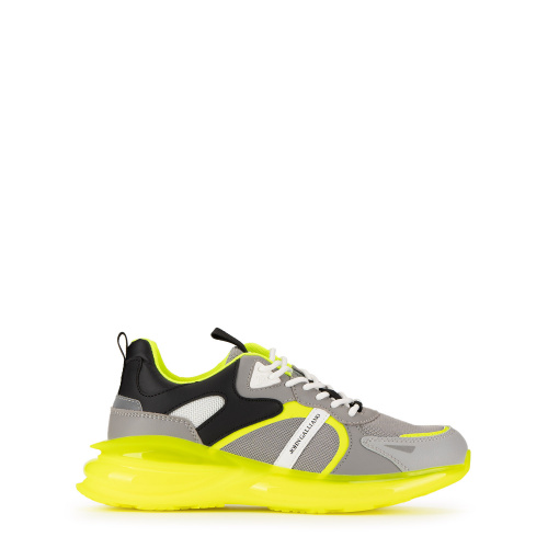 John Galliano Men's Sneakers with Yellow Sole
