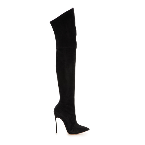 Casadei "Blade" high heeled knee high boots