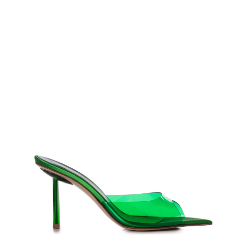 Le Silla Women's High Heel Green Sandals