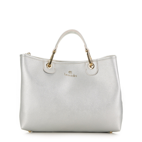 Braccialini Women's Silver Shopper Bag 