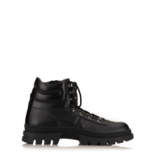 Baldinini Men's Lace up Ankle Boots in Leather