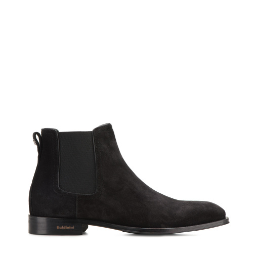 Baldinini Men's formal ankle boots in suede