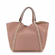 Ermanno Scervino Women's 2 in 1 Pink Shopper Bag - look 1