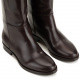 Le Pepe Women's Brown Knee High Boots - look 5