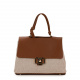 Cromia Women's Brown Cover Flap Bag - look 1