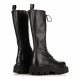 Cesare Casadei Women's Black Army Boots - look 4