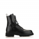 John Galliano Men's Lace up Black Ankle Boots - look 1