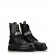 John Galliano Men's Lace up Black Ankle Boots - look 4