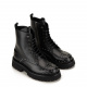 John Galliano Men's Black Ankle Boots in Leather - look 2