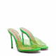 Casadei Women's BLADE Heeled Green Sandals - look 2