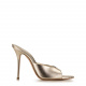 Casadei Women's Golden Heeled Sandals - look 1