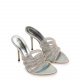 Casadei Women's Silver Sandals - look 2