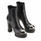Casadei Ladies elastic boots in leather - look 2