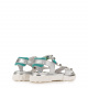 New Italia Shoes Women's Sandals in Leather - look 3