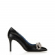 Albano Women's pumps in leather - look 1