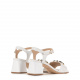 Cesare Casadei Women's White Sandals - look 3