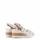 Cesare Casadei Women's White Flats in Leather - look 3