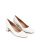 Cesare Casadei Women's White Loafers - look 2