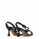 Albano Women's Heeled Sandals in Black - look 4