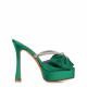 Albano Women's Platformed Sandals Green - look 1