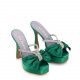 Albano Women's Platformed Sandals Green - look 2