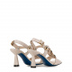 Loriblu Women's Glossy Sandals - look 3