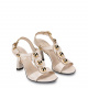 Loriblu Women's Glossy Sandals - look 2