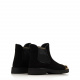 Loriblu Women's black ankle boots in suede - look 4