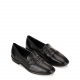 Moda di Fausto Women's Black Loafers - look 2