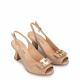 Marino Fabiani Women's Beige Sandals - look 2