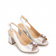 Marino Fabiani Women's White Sandals Pearl - look 2