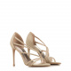 Le Silla Women's gold sandals Scarlet - look 4