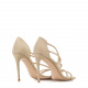 Le Silla Women's gold sandals Scarlet - look 3