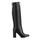 Le Pepe Women's Knee High Boots in Leather - look 1