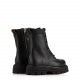 Barracuda Women's Black Zippered Ankle Boots - look 4