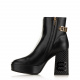 Baldinini Women's Leather Ankle Boots - look 3