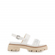 Baldinini Women's White Sandals - look 1