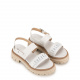 Baldinini Women's White Sandals - look 2