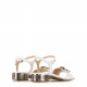 Baldinini Women's White Sandals - look 3