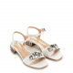 Baldinini Women's White Sandals - look 2