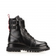 Fabi Ladies combat boots in leather - look 1