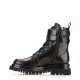 Fabi Ladies combat boots in leather - look 5