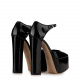Giuseppe Zanotti Women's Black Block Heel Platform Sandals - look 4