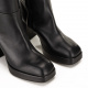 Bianca Di Women's black knee high boots - look 5