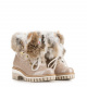 New Italia Shoes Women's Stamp Lapin Fur Ankle Boots - look 3