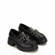 STOKTON Women's loafers in leather - look 2