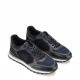 Baldinini Men's blue sneakers - look 2