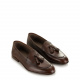 Baldinini Men's Brown Leather Moccasins - look 2