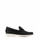 Baldinini Men's Leather Moccasins in Perforations - look 1