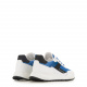 Baldinini Men's Sneakers White and Blue - look 3